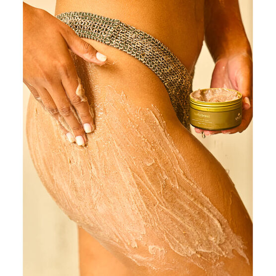 Esfoliante Corporal Feito Brasil Alegria de Ver o Peso Massarica de Jambu