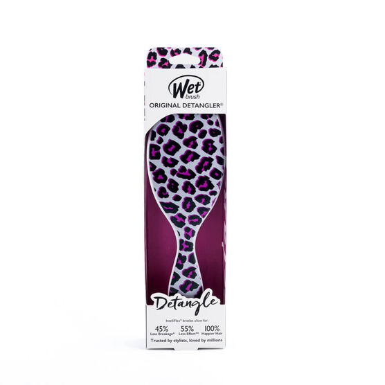 SAFARI LEOPARDO PINK HAIRBRUSH