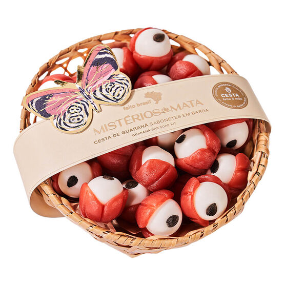 Sabonetes Feito Brasil Cesta de Guaran&aacute;