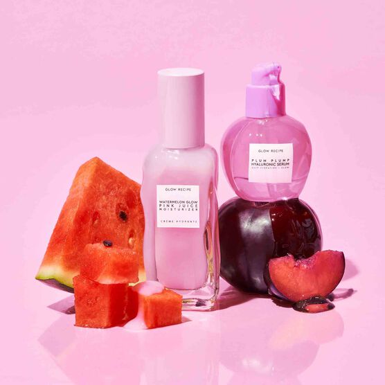 SERUM HIDRATANTE COM HIALURONICO GLOW RECIPE PLUM PLUMP