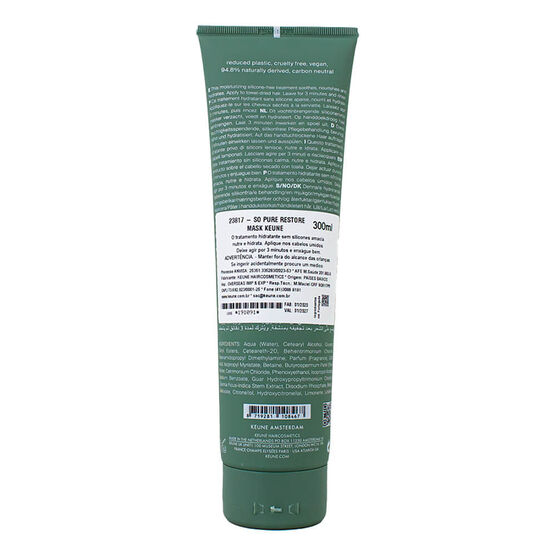 M&aacute;scara Keune So Pure Restore