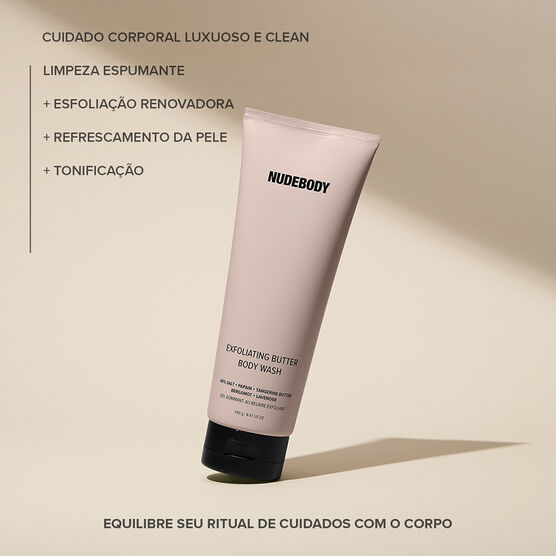NUDEBODY EXFOLIATING BUTTER BODY WASH
