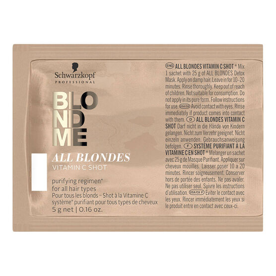 Sach&ecirc; Capilar de Vitamina C Schwarzkopf Blonde Me para Todos os Loiros