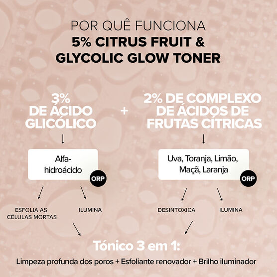 NUDESK TONER5%CITRUS FRUIT&GLYCOLIC GLOW