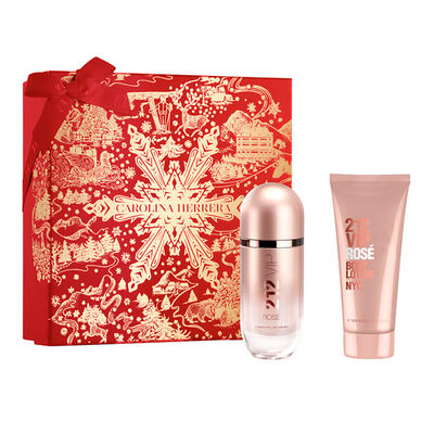Kit Coffret Carolina Herrera 212 VIP Ros&eacute; Feminino Eau de Parfum