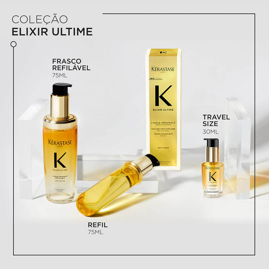 &Oacute;leo Capilar K&eacute;rastase Elixir Ultime L'Huile Originale Refil