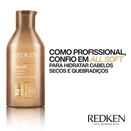 REDKEN     ALLSOFTSH300  HAIR 300ML