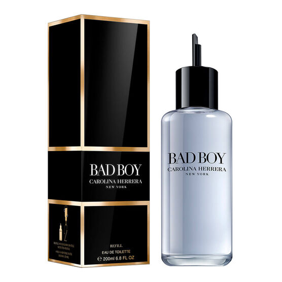 Refil Perfume Carolina Herrera Bad Boy Masculino Eau de Toilette