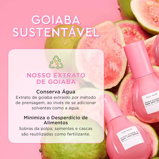 S&Eacute;RUM PARA MANCHAS COM VITAMINA C GLOW RECIPE GUAVA