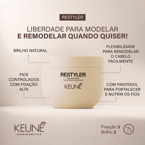 Creme Modelador Keune Style Restyler