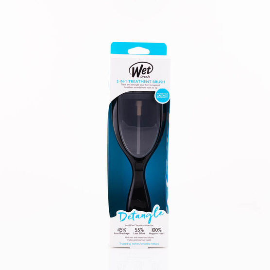 Escova de Cabelo Wet Brush com Dispenser para Tratamento