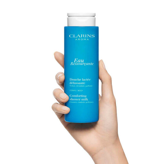 Lo&ccedil;&atilde;o de Banho Clarins Eau Ressour&ccedil;ante Comforting Shower Milk