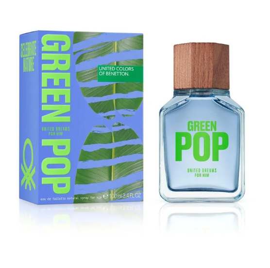 UNITED DREAMS GREEN POP FOR HIM EDP100ML