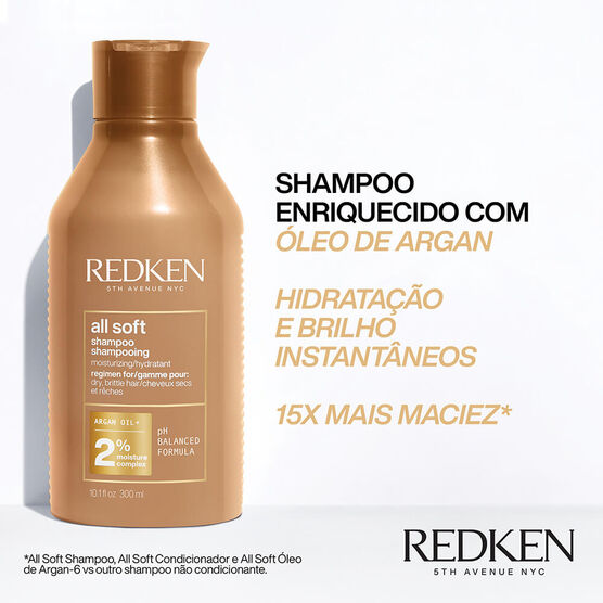 REDKEN     ALLSOFTSH300  HAIR 300ML