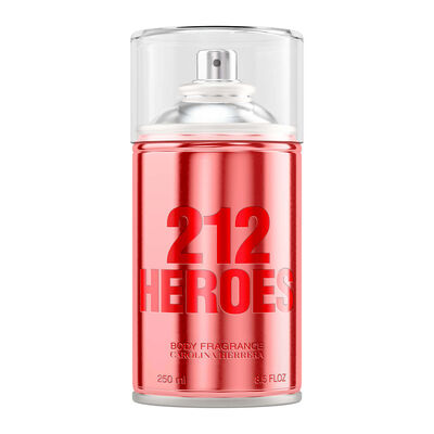 Body Spray Carolina Herrera 212 Heroes for Her Feminino