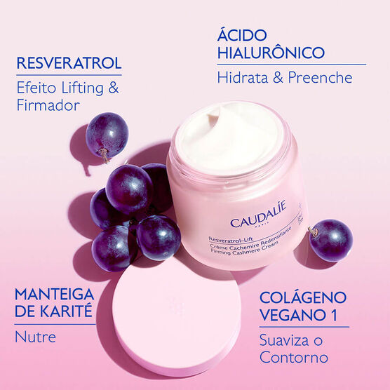 Hidratante Caudalie Resveratrol-Lift Diurno Cashmere Refil