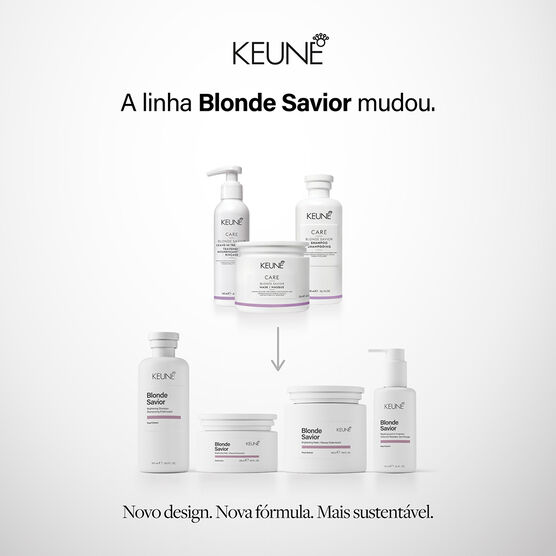 Shampoo Matizador para Loiros Keune Care Blonde Savior