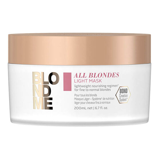 M&aacute;scara Schwarzkopf Blond Me Suave Para Todos os Loiros