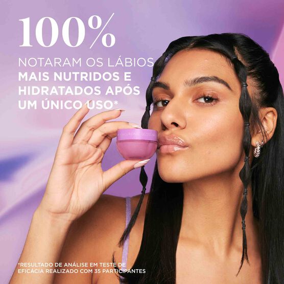 HIDRATANTE LABIAL COM HIALURONICO GLOW RECIPE PLUM PLUMP