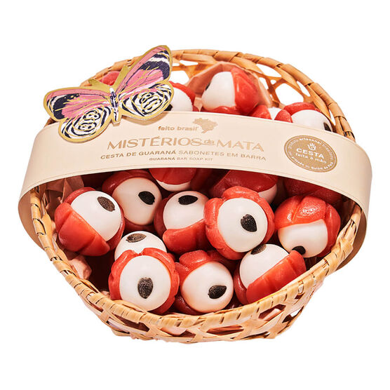 Sabonetes Feito Brasil Cesta de Guaran&aacute;