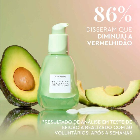 S&Eacute;RUM HIDRATANTE GLOW RECIPE AVOCADO CERAMIDE RECOVERY