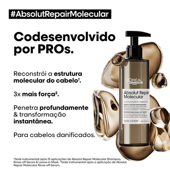 S&eacute;rum Capilar L'Or&eacute;al Professionnel Absolut Repair Molecular Serum