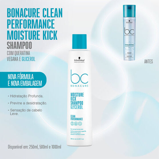 Shampoo Schwarzkopf Bonacure Clean Performance Moisture Kick