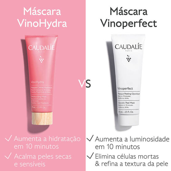 M&aacute;scara Hidratante Caudalie VinoHydra
