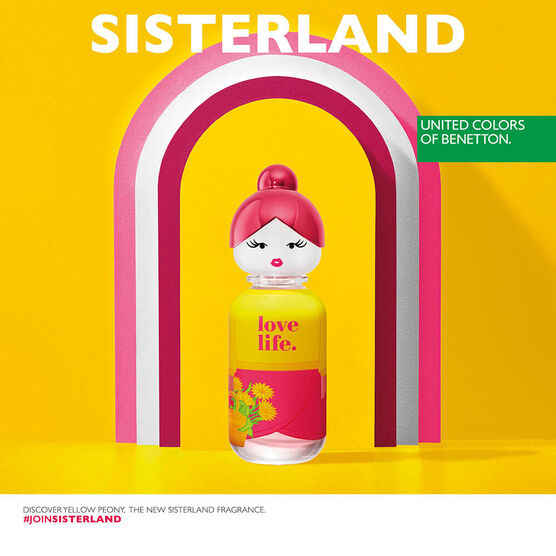 Perfume Benetton Sisterland Yellow Peony Feminino Eau De Toilette