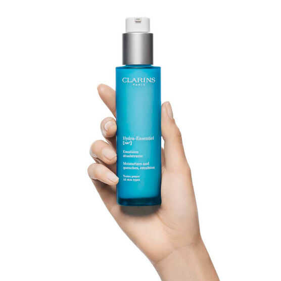 Emuls&atilde;o Facial Clarins Hydra-Essentiel com Duplo &Aacute;cido Hialur&ocirc;nico